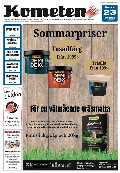 kometen tidning
